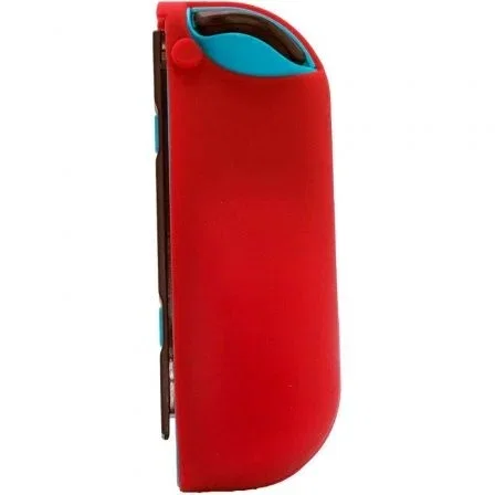 FR-TEC Funda de silicona con Grip para Joy-Con Izquierdo Rojo